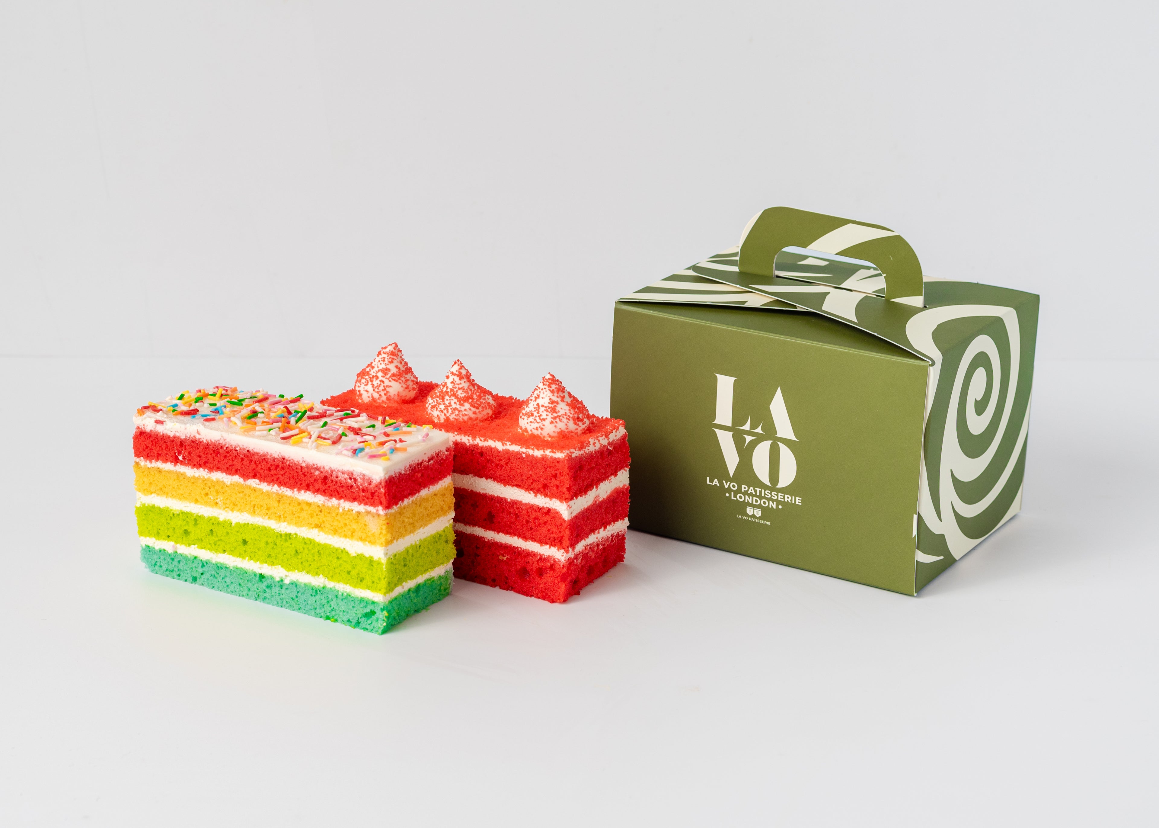 Box Of 2 Slice Cake - LA VO PATISSERIE