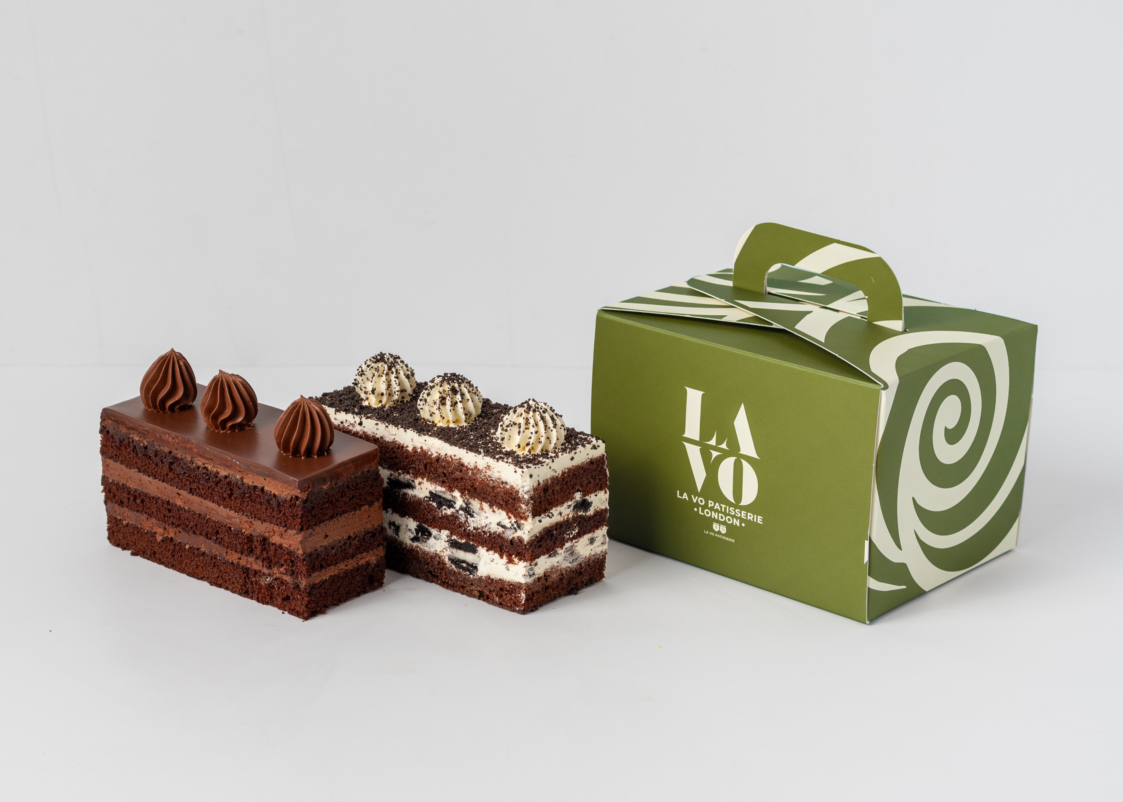 Box Of 2 Slice Cake - LA VO PATISSERIE