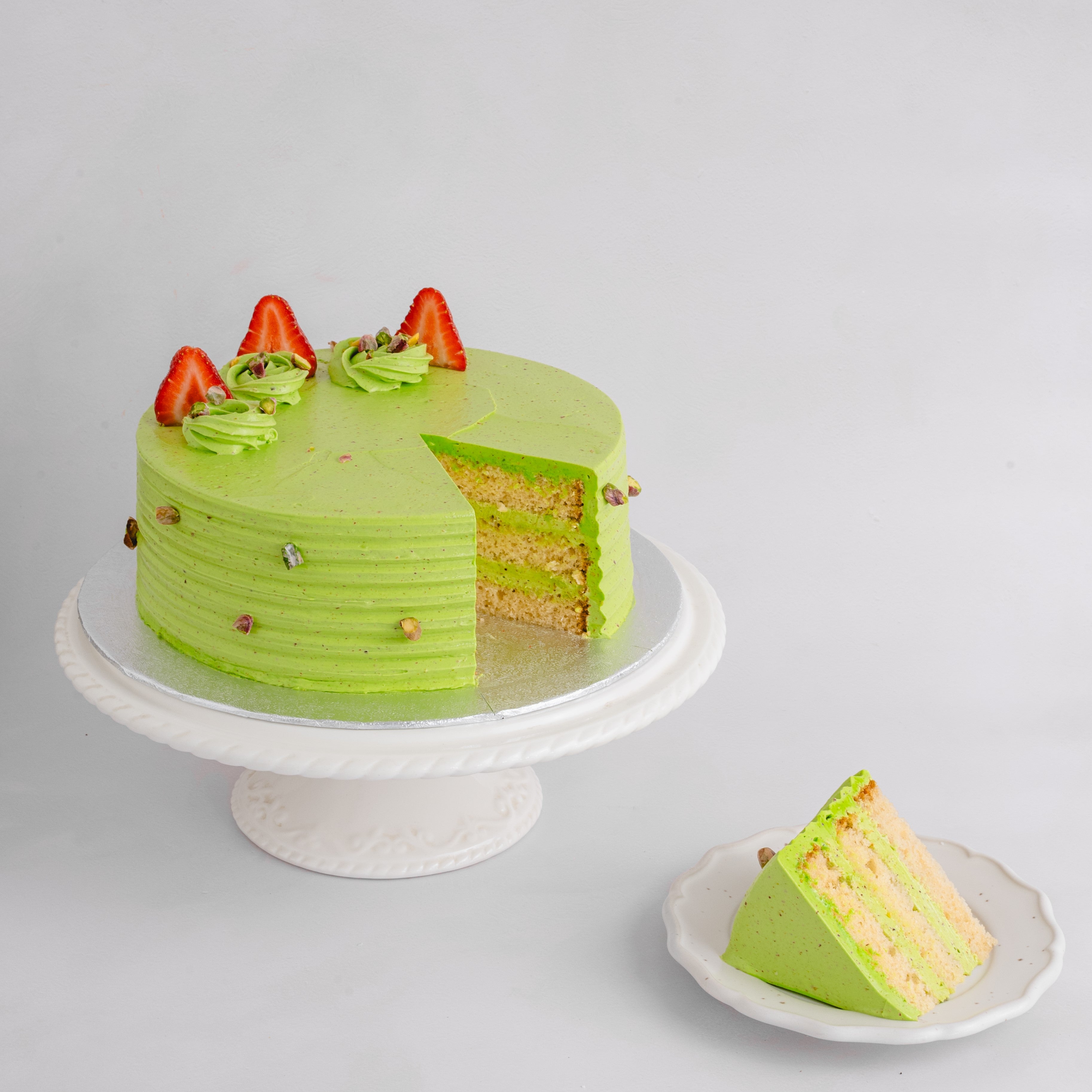 Pistachio Cake by Signature Cake