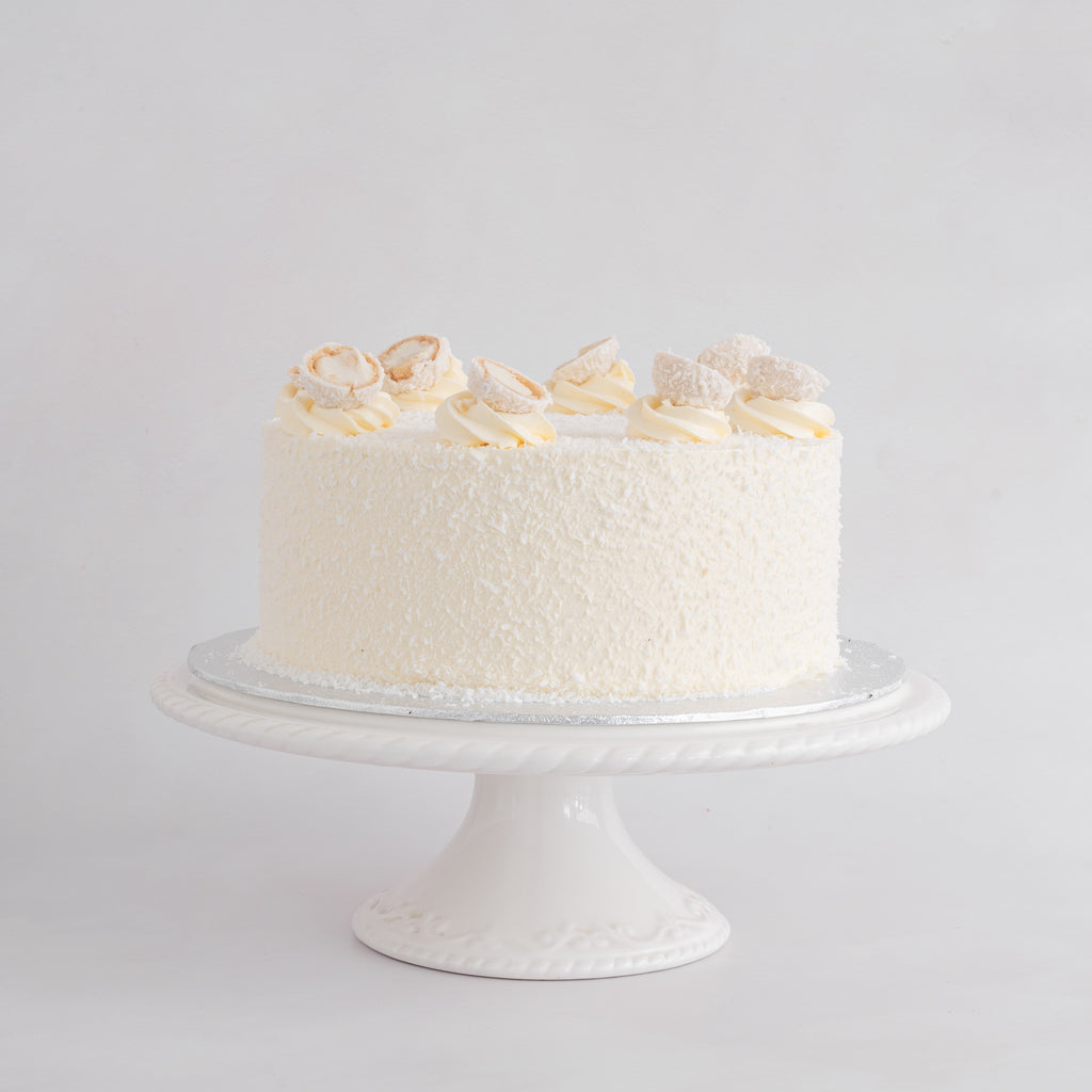 Gluten Free Rafello Coconut Cake - LA VO PATISSERIE